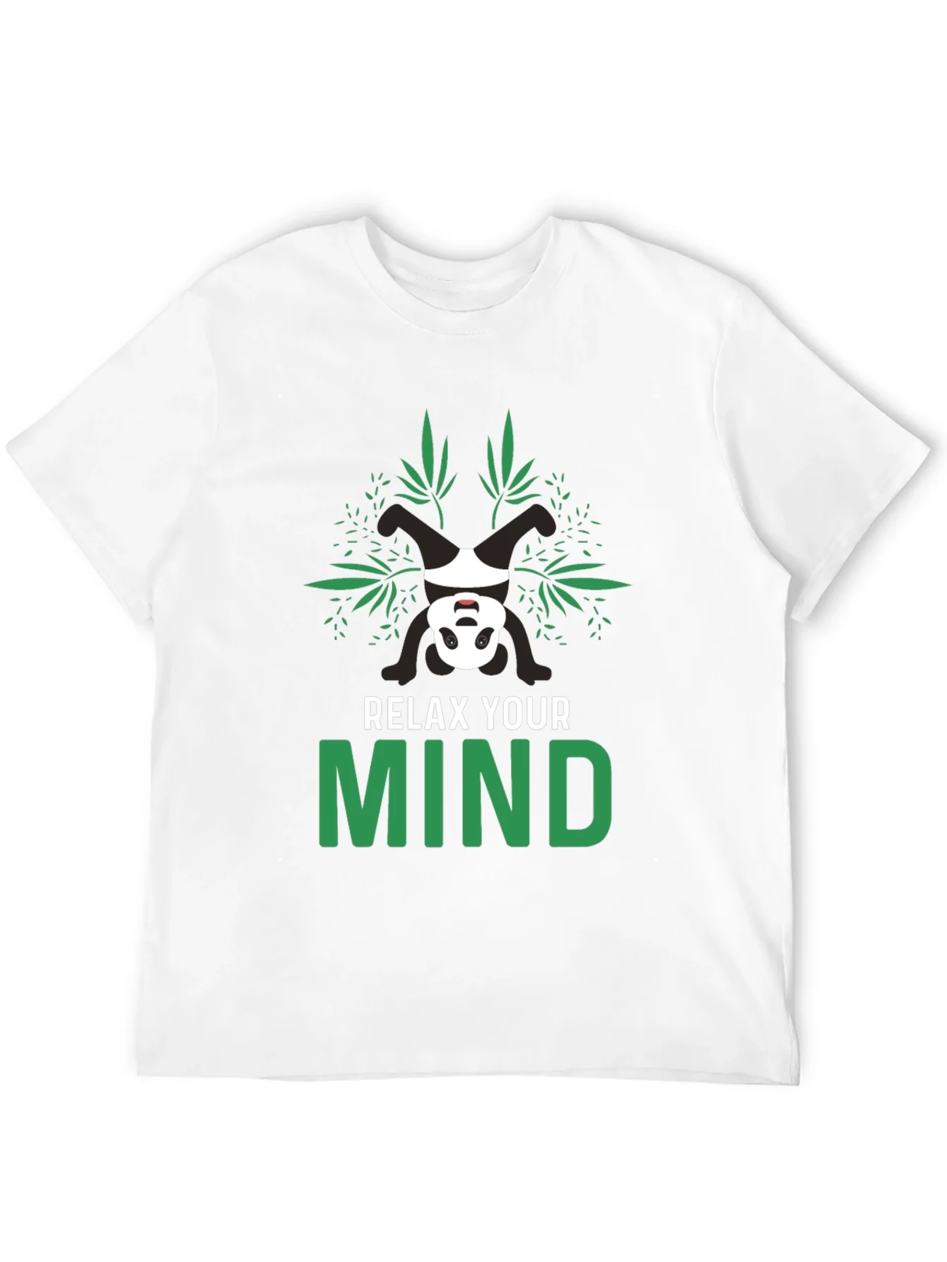 Relax Your Mind Panda Graphic Tee