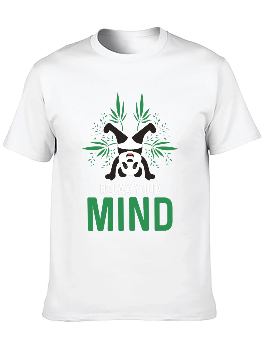 Relax Your Mind Panda Graphic Tee