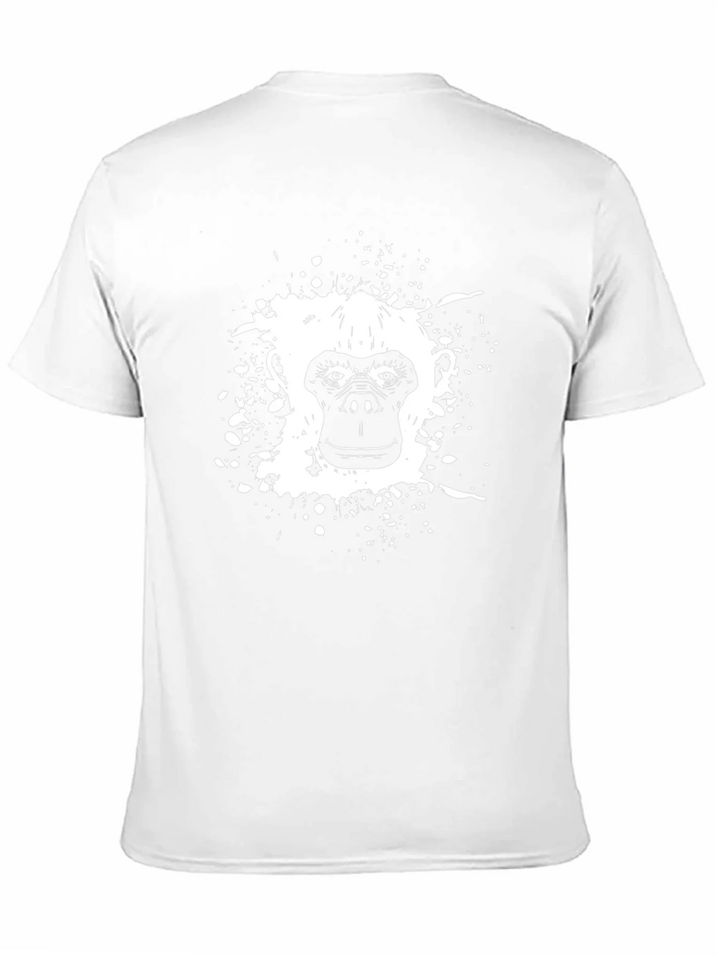 Ape Face Graphic Black T-Shirt