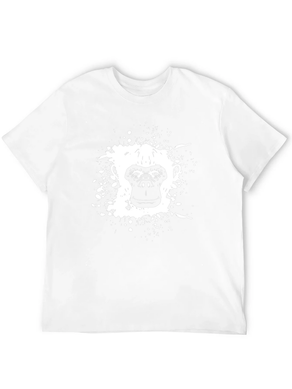 Ape Face Graphic Black T-Shirt