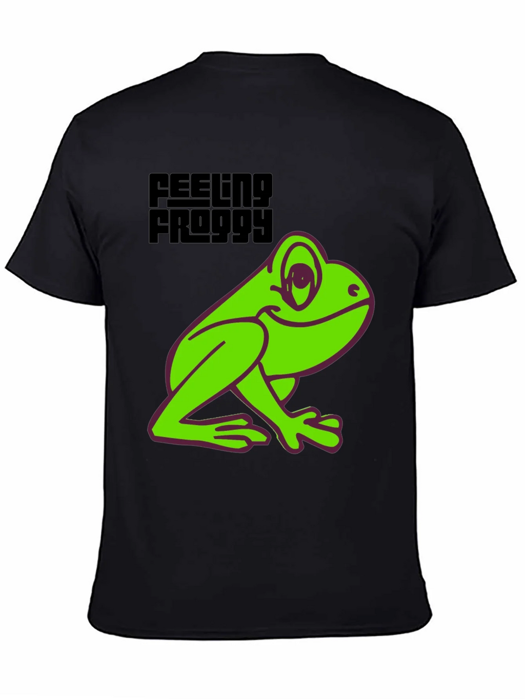Feeling Froggy Tee - Fun Graphic T-Shirt