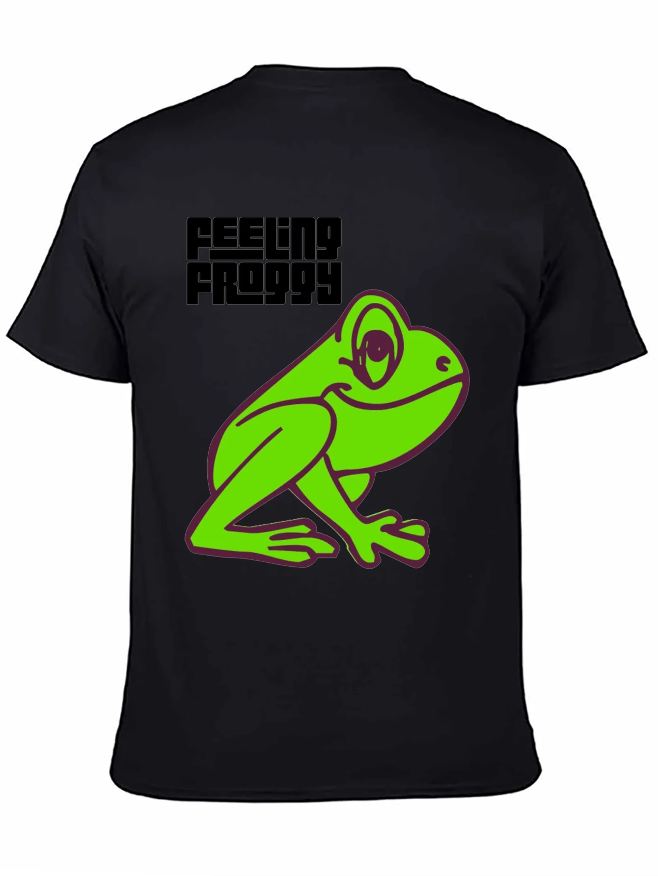 Feeling Froggy Tee - Fun Graphic T-Shirt