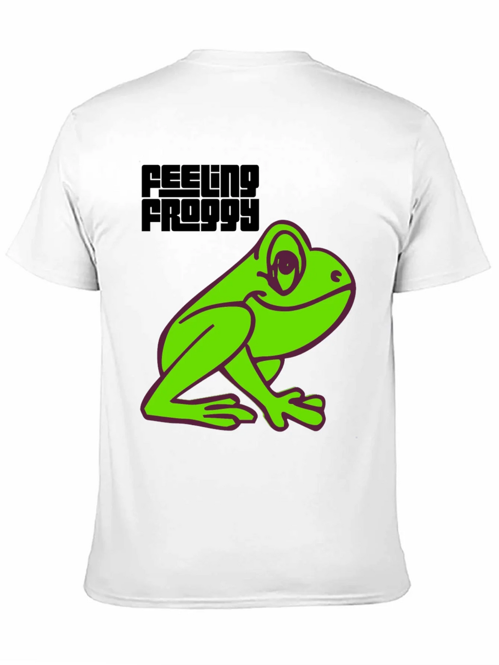 Feeling Froggy Tee - Fun Graphic T-Shirt