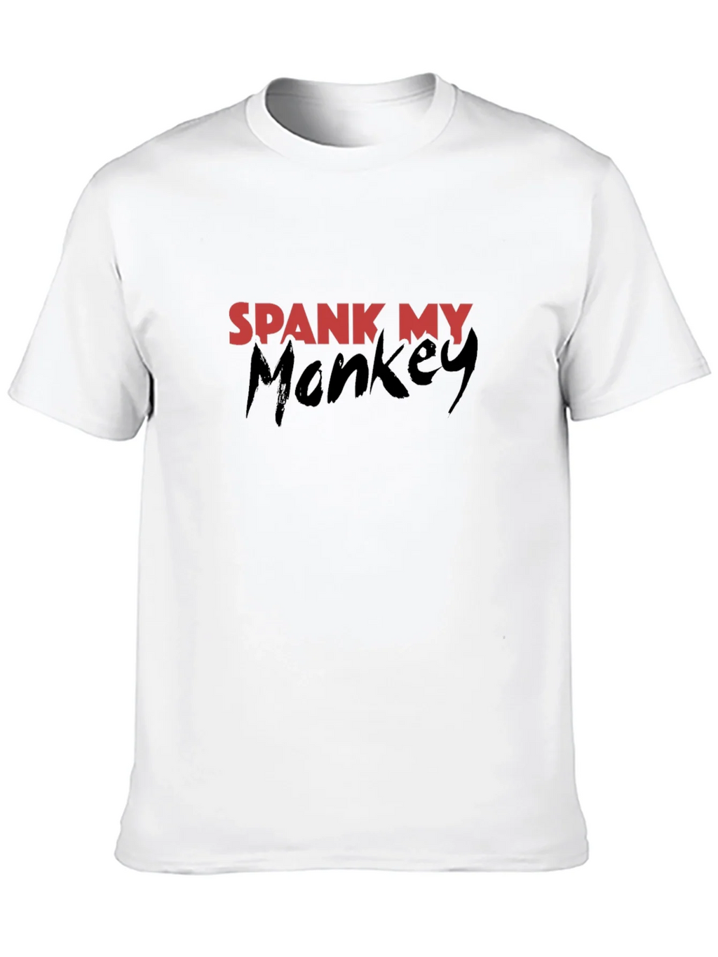 Spank My Monkey Graphic T-Shirt - Black