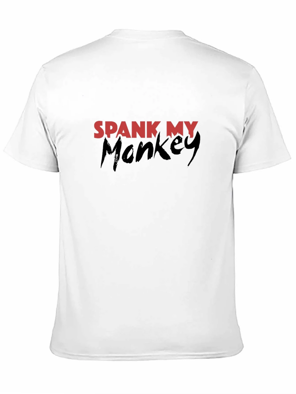 Spank My Monkey Graphic T-Shirt - Black