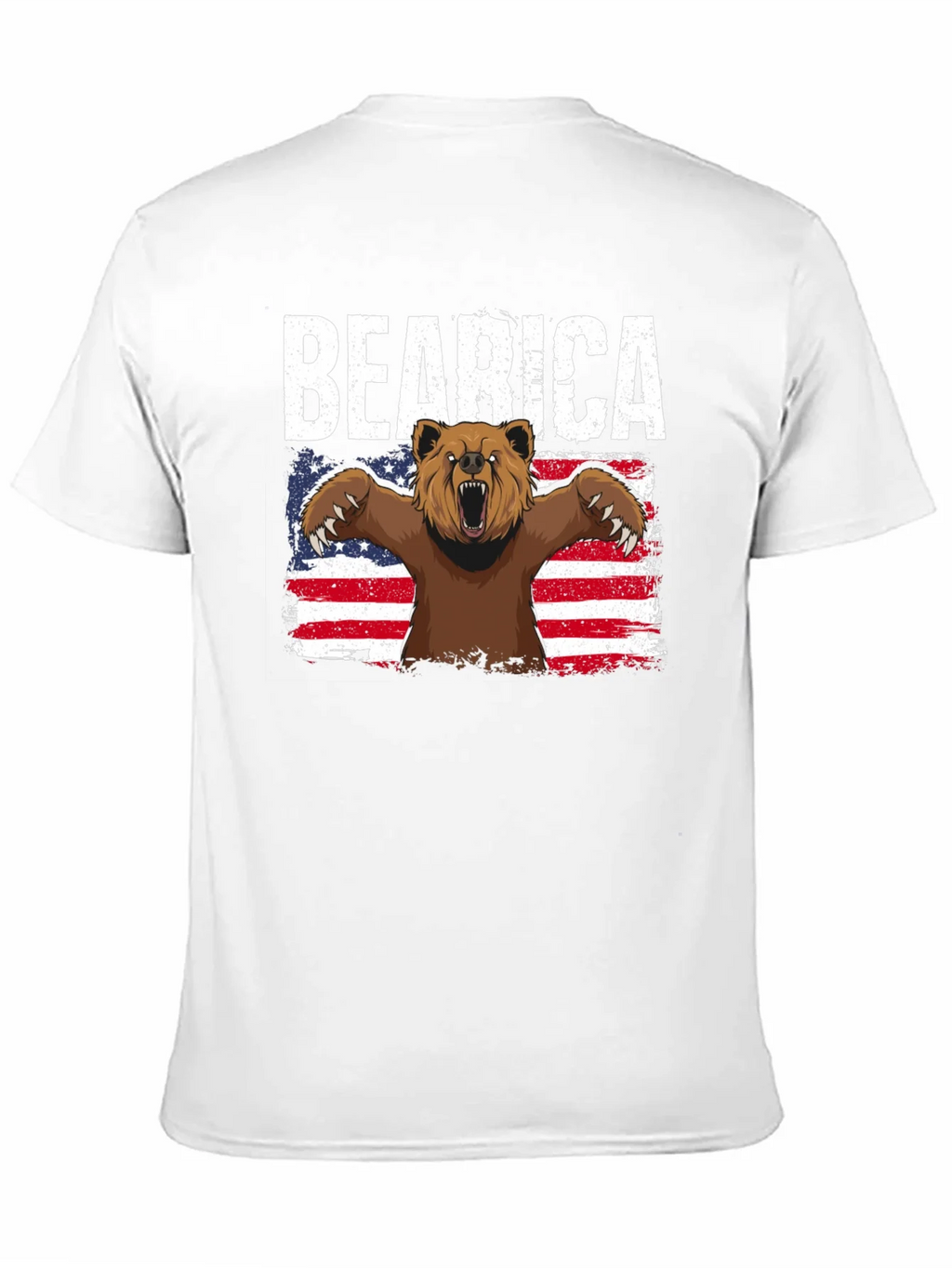 Bearica T-Shirt - Patriotic Bear Design