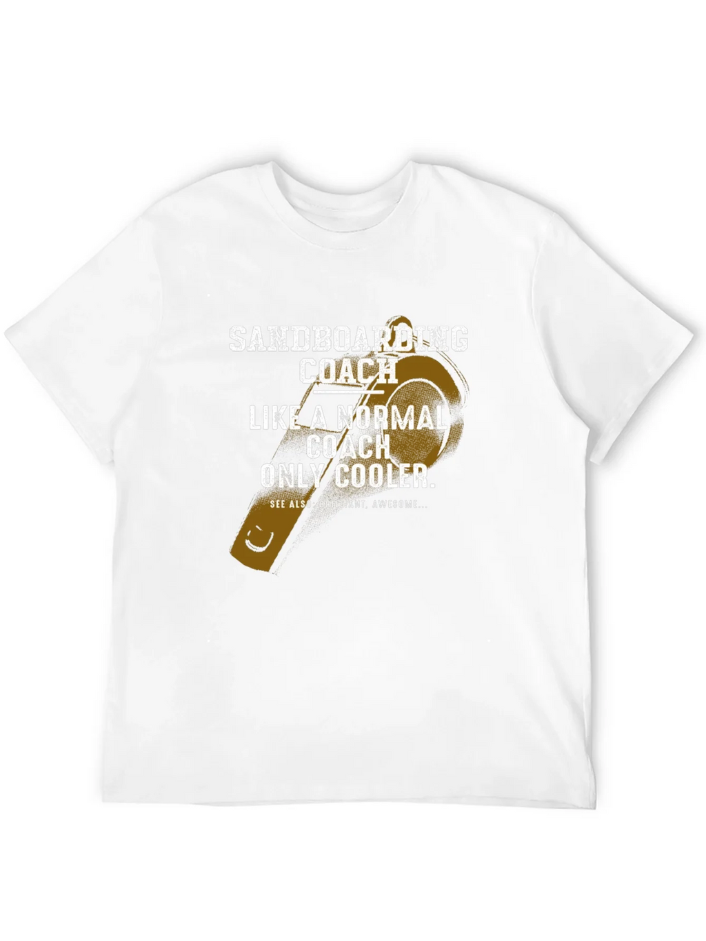 Sandboarding Coach T-Shirt - Cool & Comfortable Tee