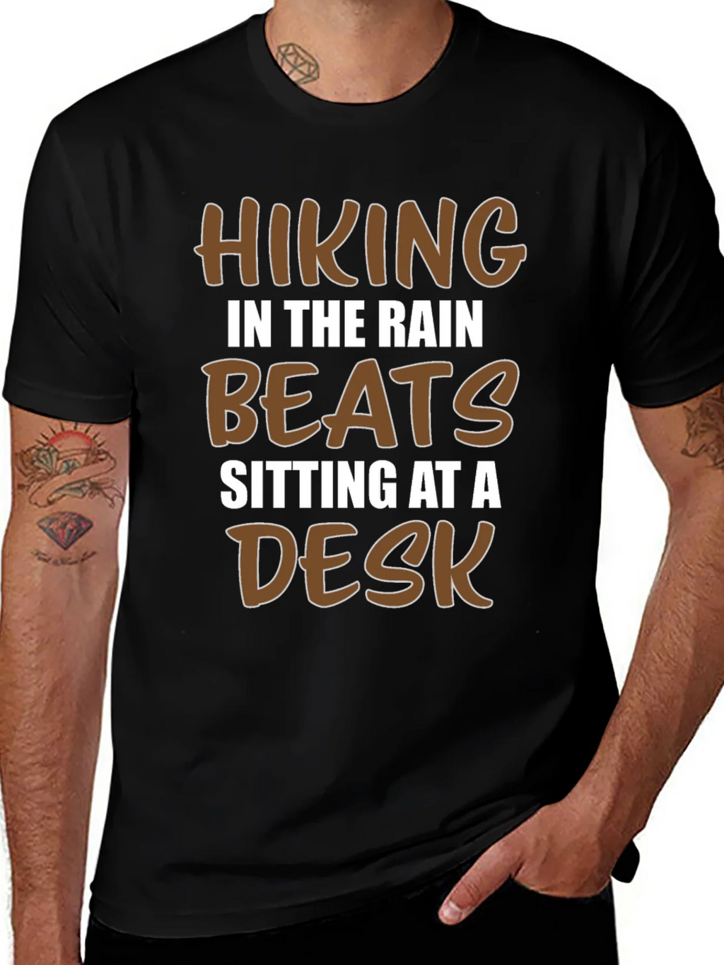 Hiking in the Rain T-Shirt