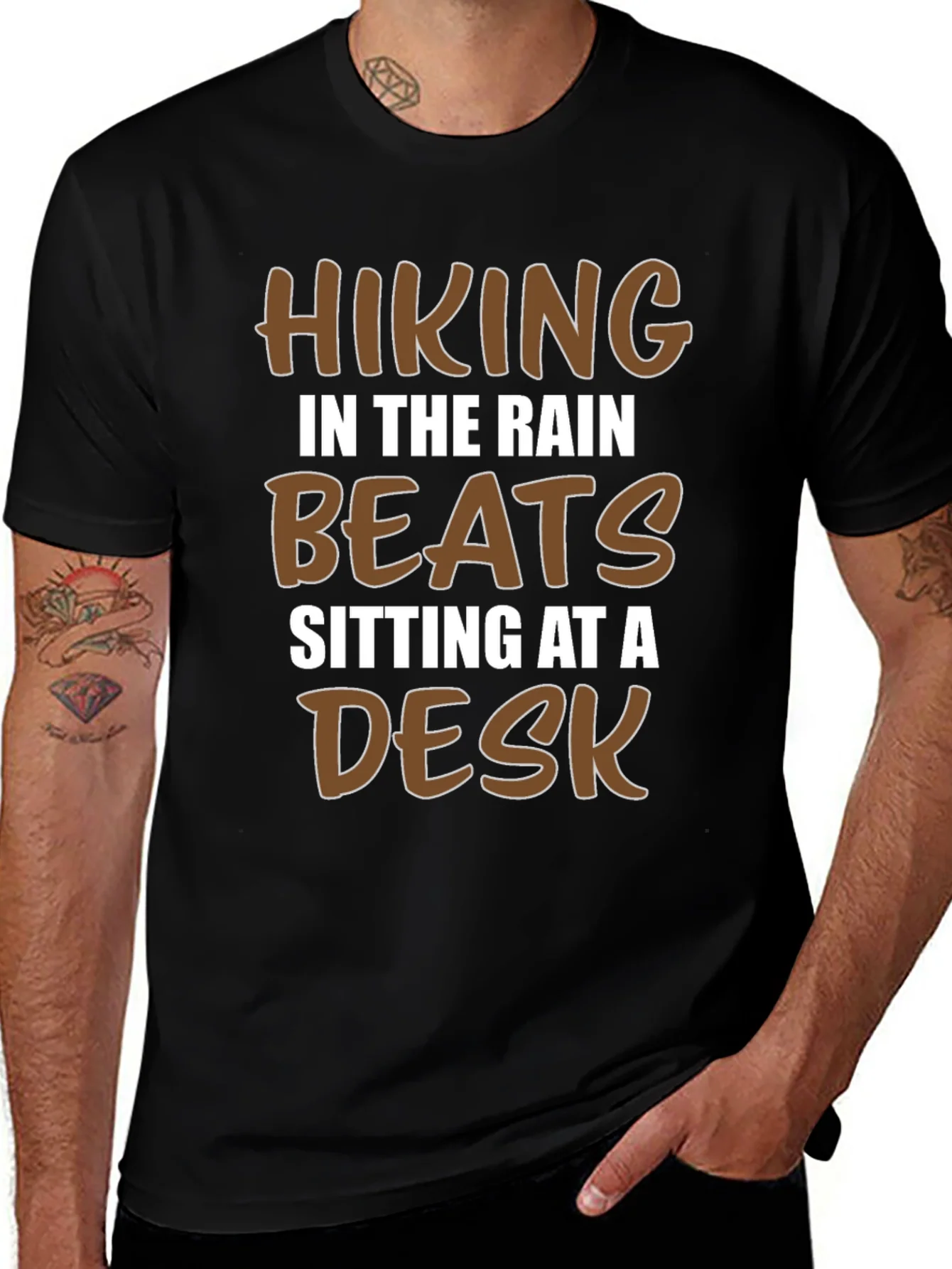 Hiking in the Rain T-Shirt