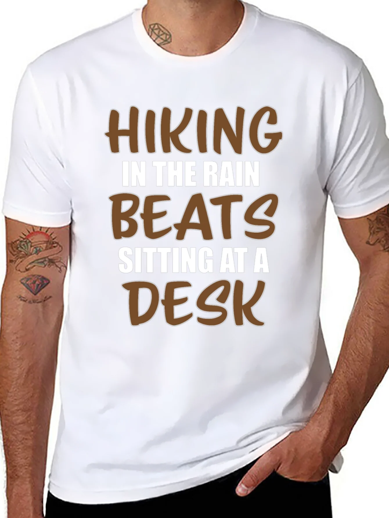 Hiking in the Rain T-Shirt