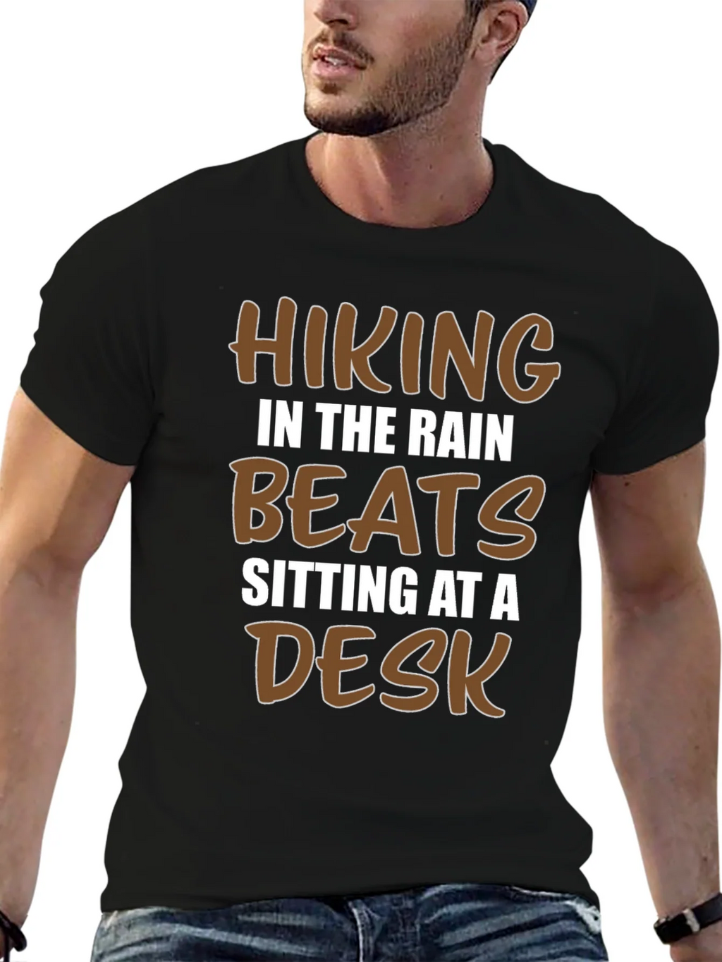Hiking in the Rain T-Shirt