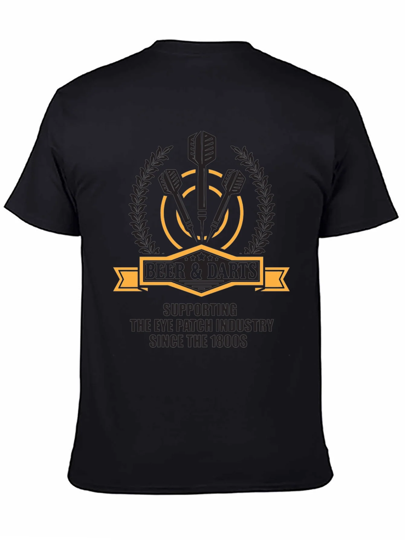 Beer & Darts T-Shirt - Eye Patch Industry Supporter