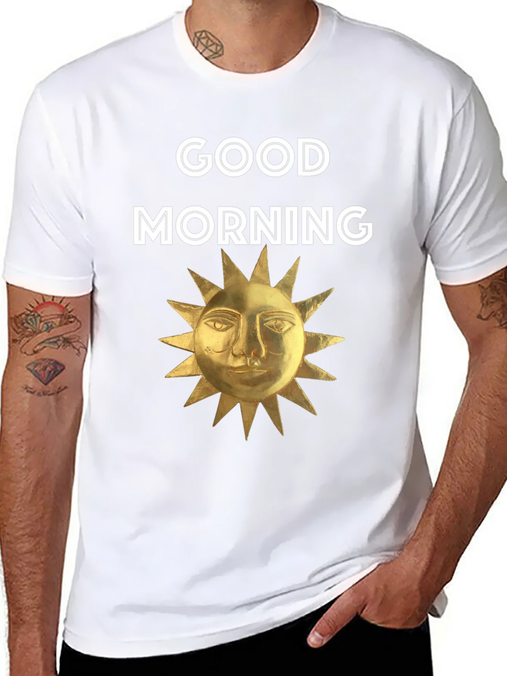 Good Morning Sun Graphic Tee - Soft Cotton