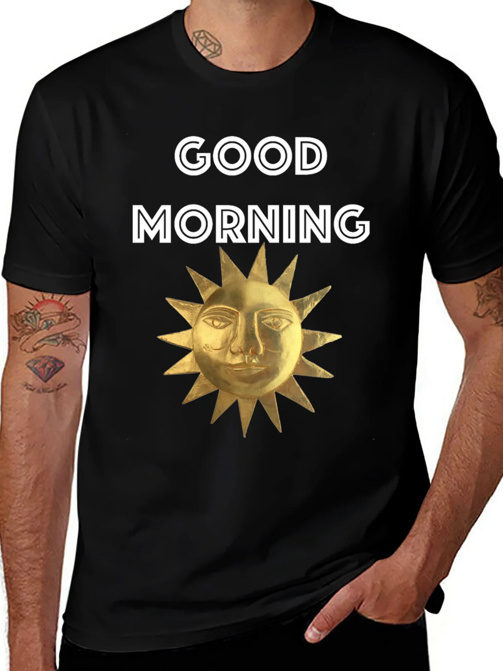 Good Morning Sun Graphic Tee - Soft Cotton