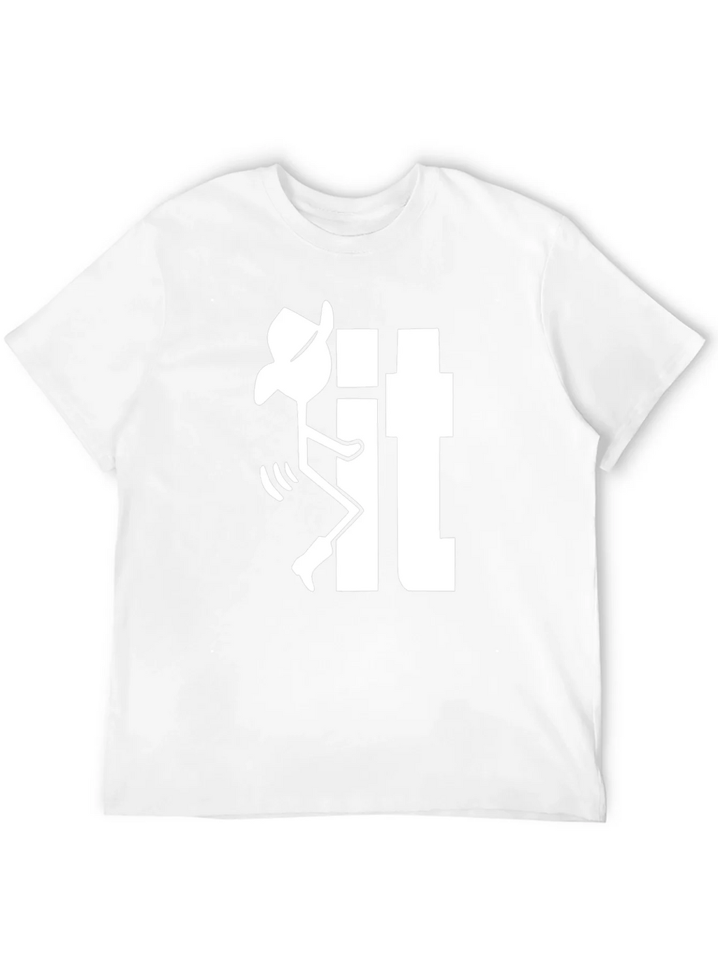 Funny Cowboy Stick Figure It T-Shirt