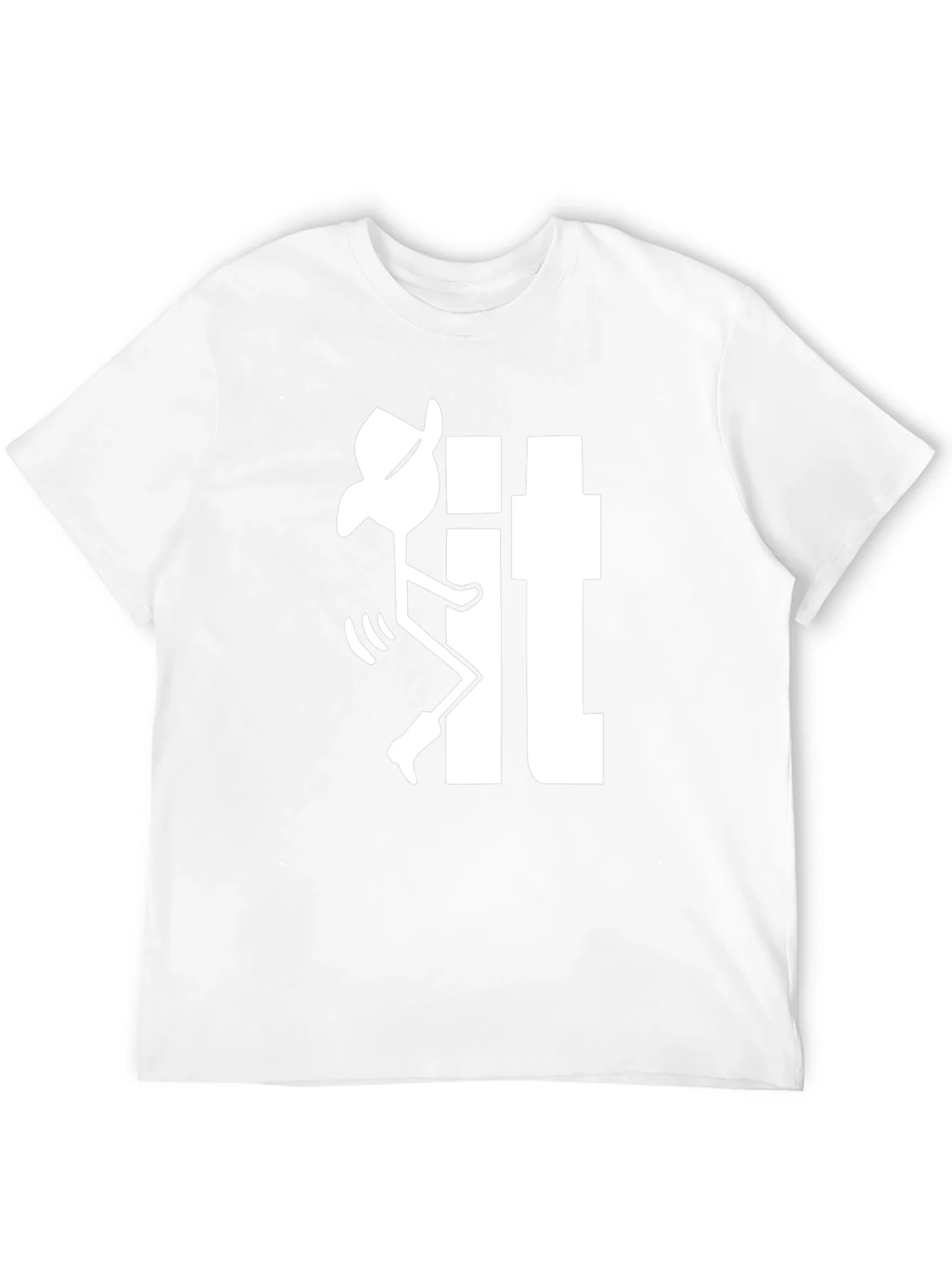 Funny Cowboy Stick Figure It T-Shirt