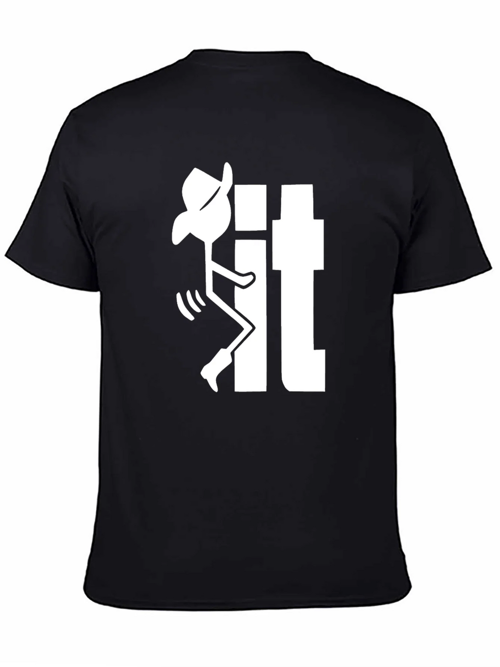 Funny Cowboy Stick Figure It T-Shirt