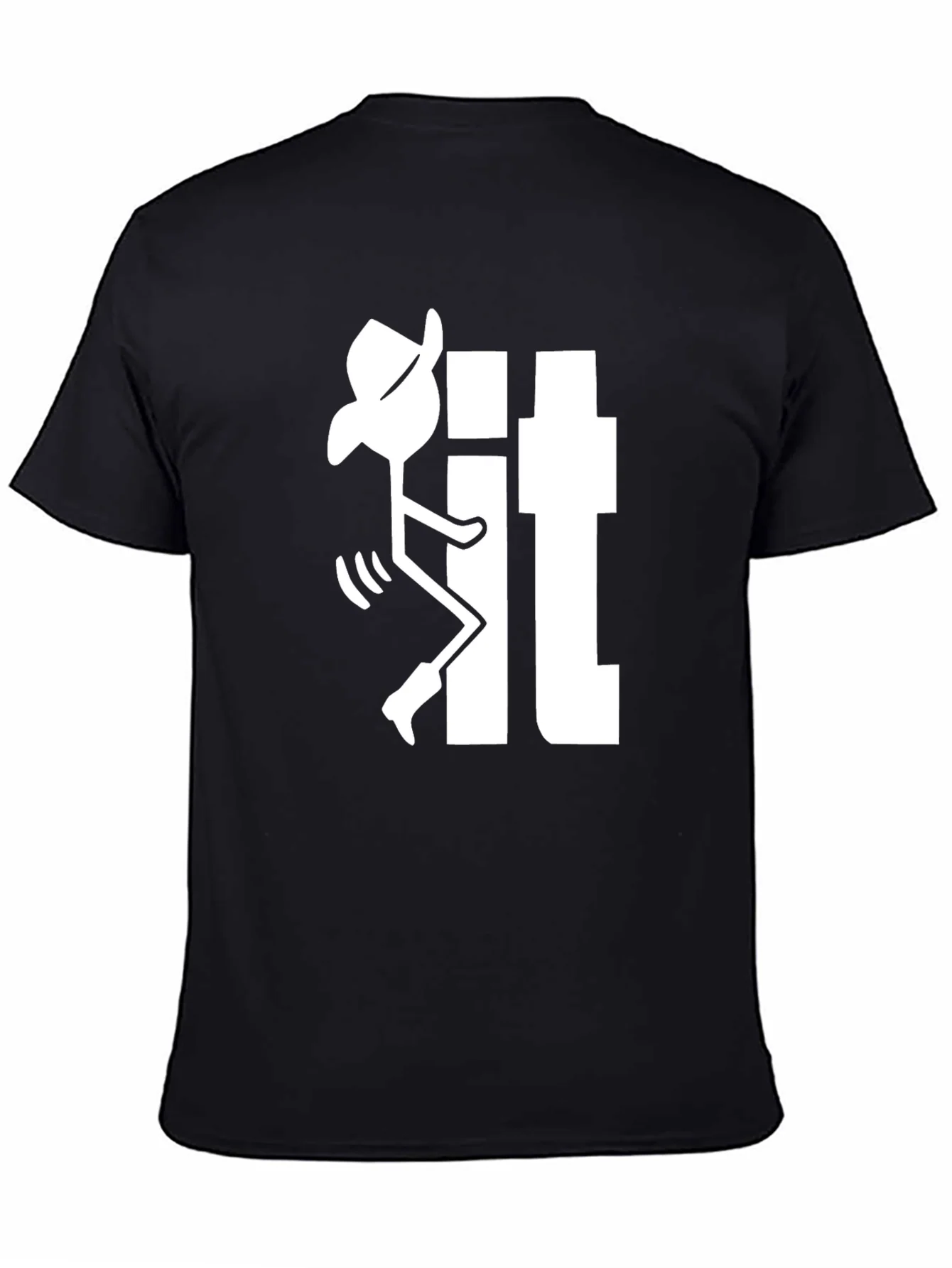 Funny Cowboy Stick Figure It T-Shirt