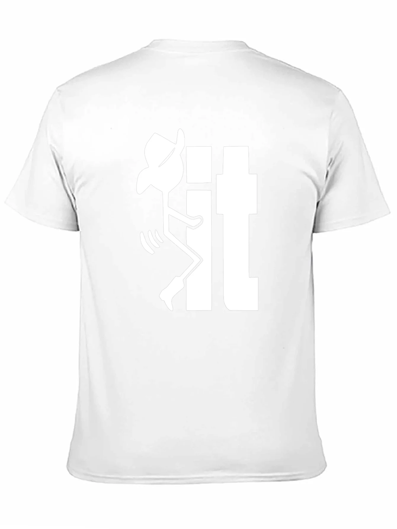 Funny Cowboy Stick Figure It T-Shirt