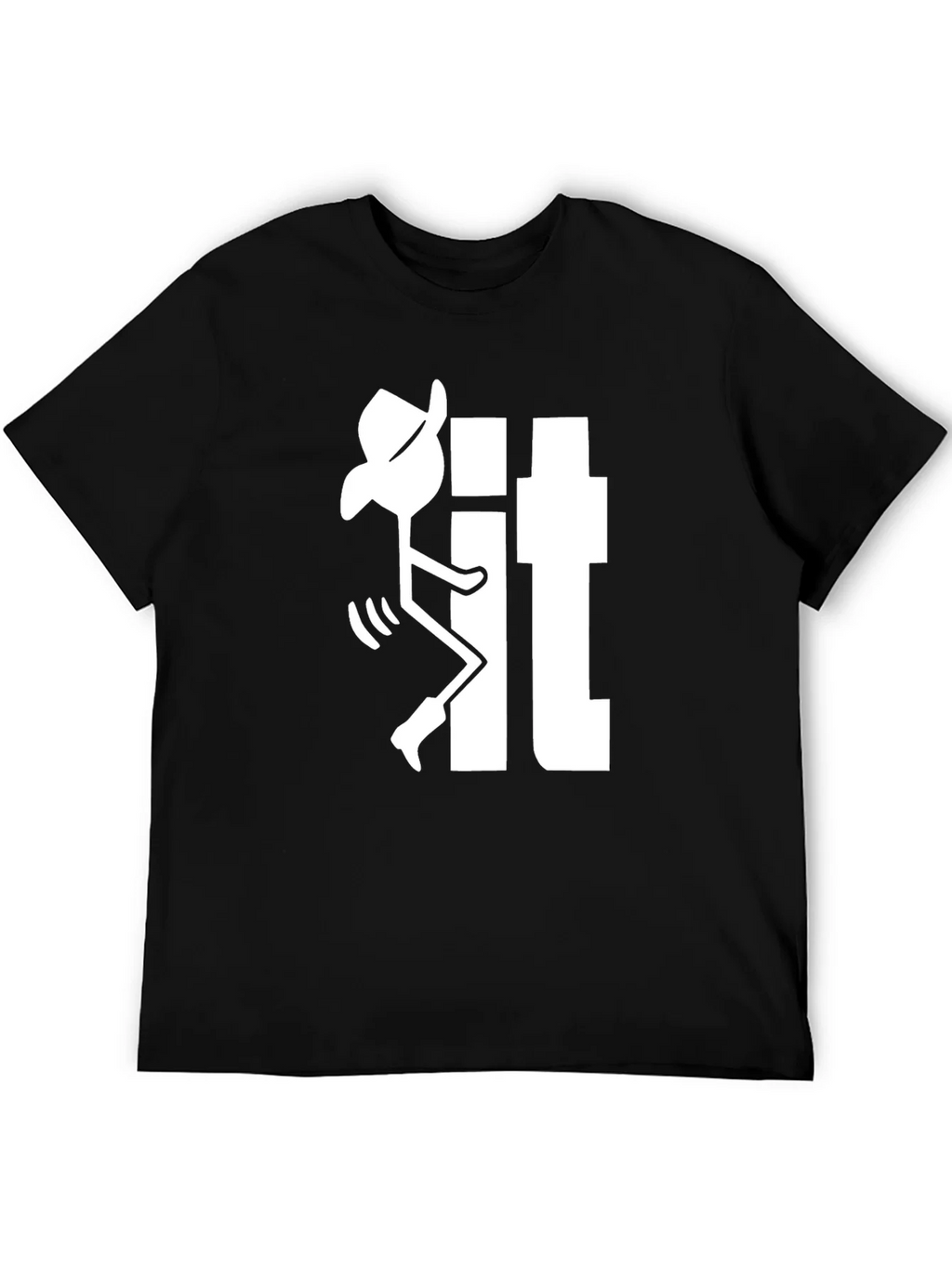 Funny Cowboy Stick Figure It T-Shirt