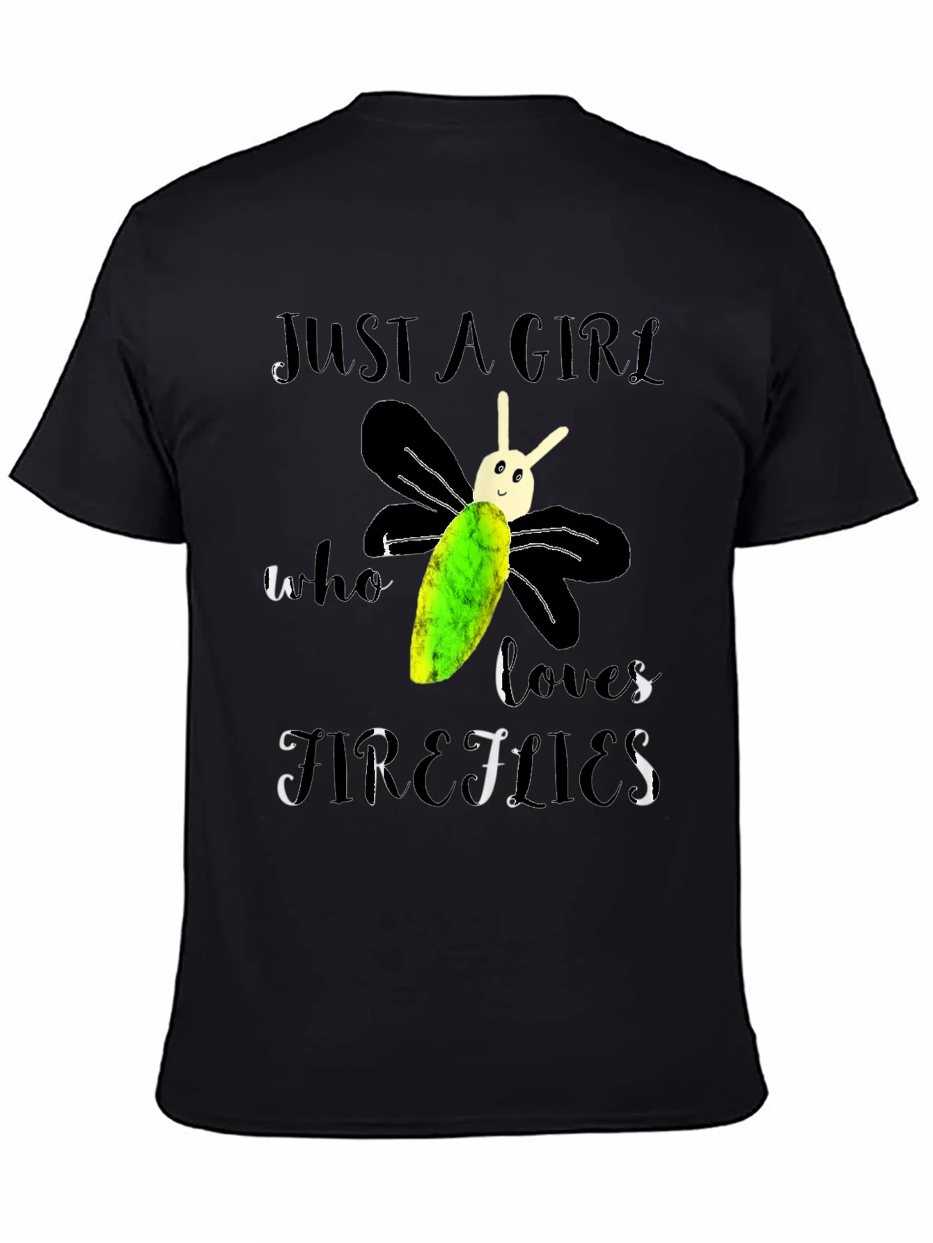 Just A Girl Who Loves Fireflies T-Shirt