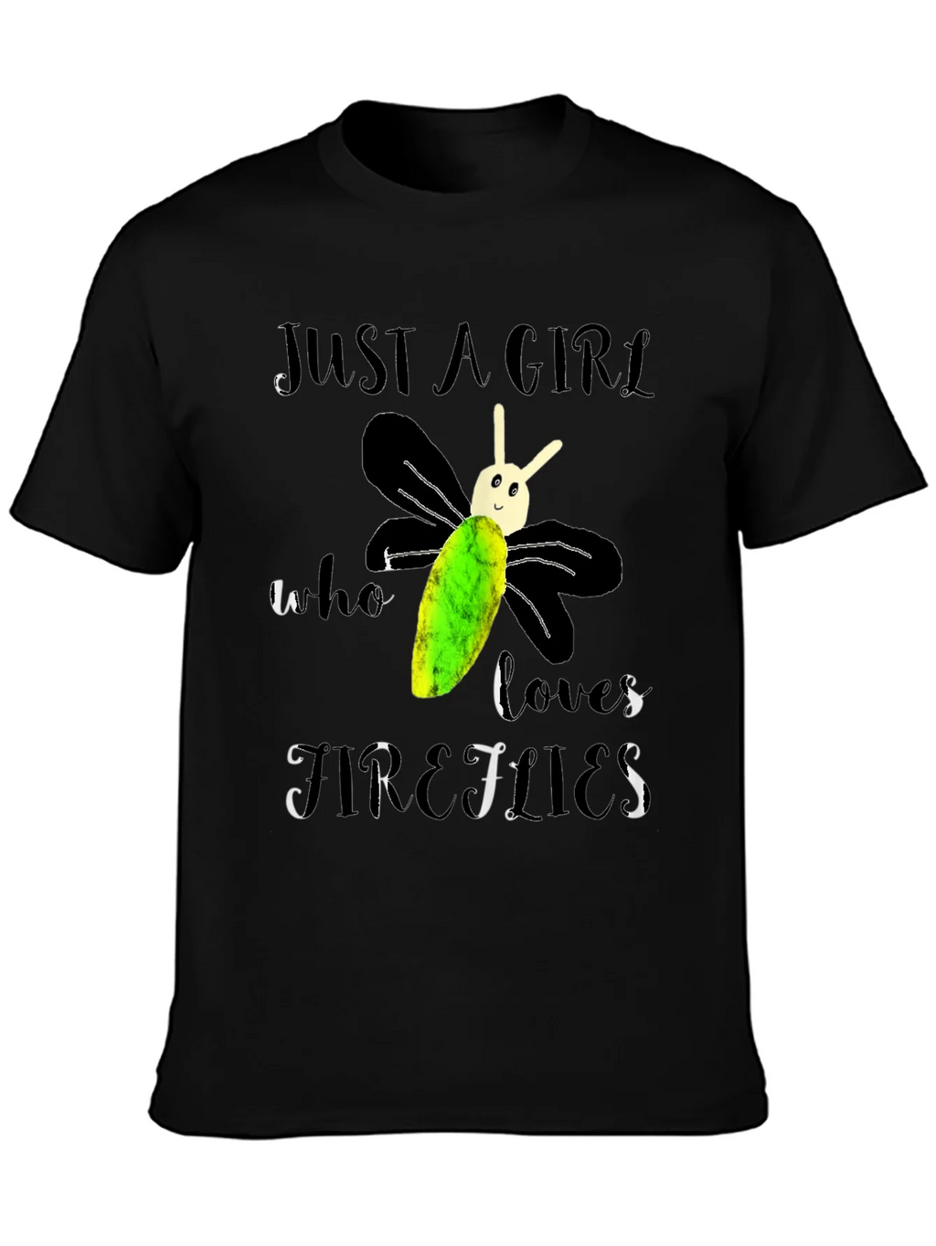 Just A Girl Who Loves Fireflies T-Shirt