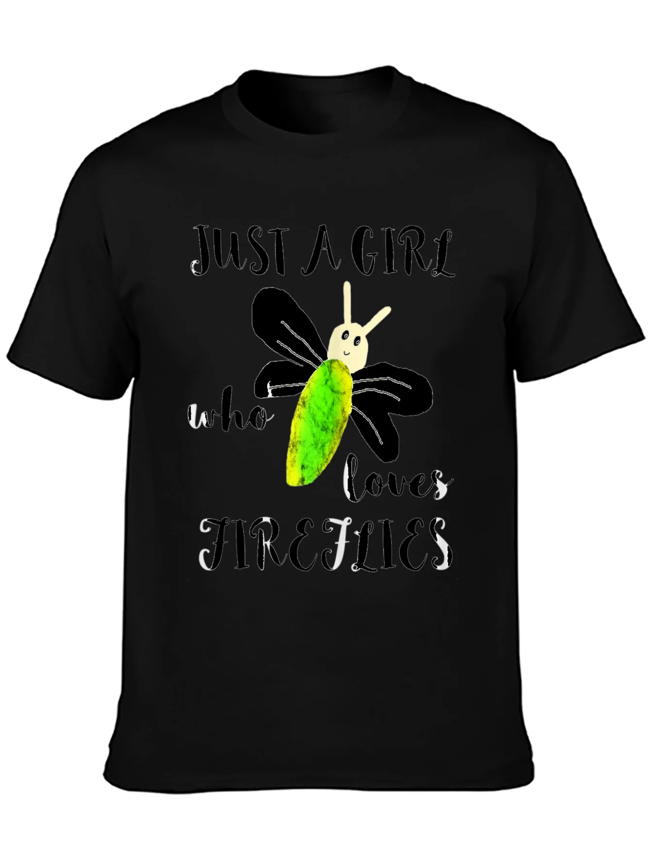 Just A Girl Who Loves Fireflies T-Shirt