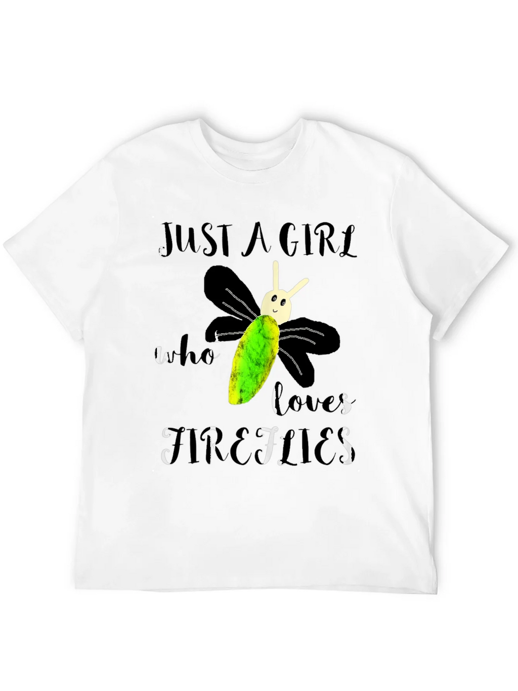 Just A Girl Who Loves Fireflies T-Shirt