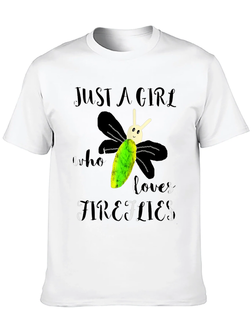 Just A Girl Who Loves Fireflies T-Shirt