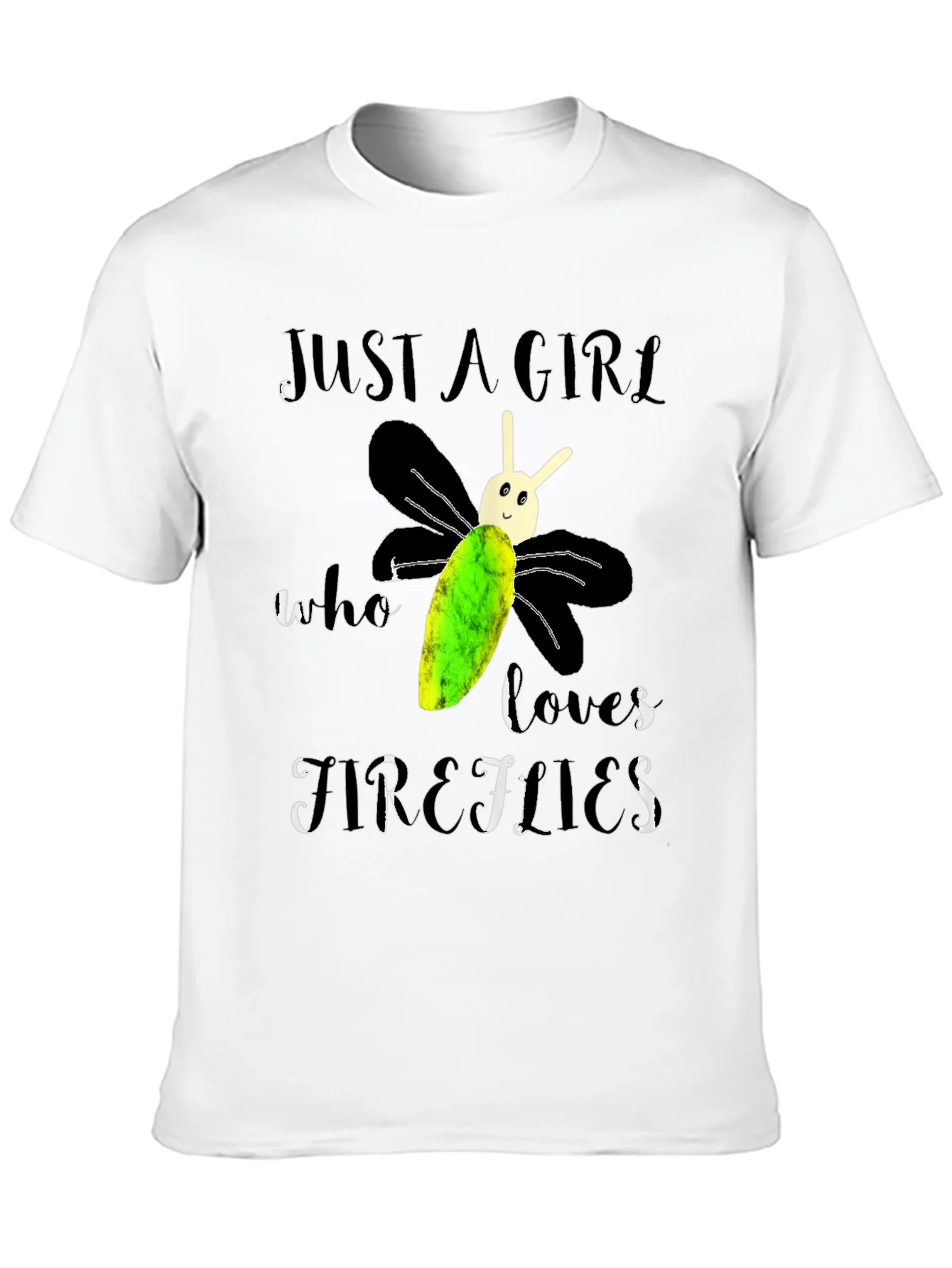 Just A Girl Who Loves Fireflies T-Shirt