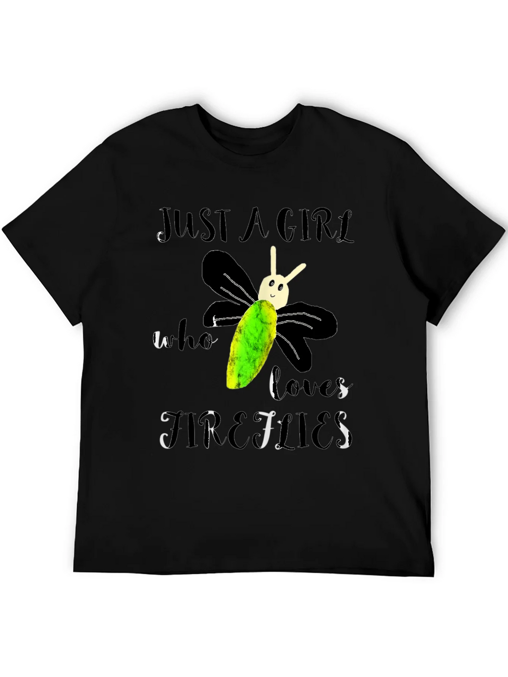 Just A Girl Who Loves Fireflies T-Shirt