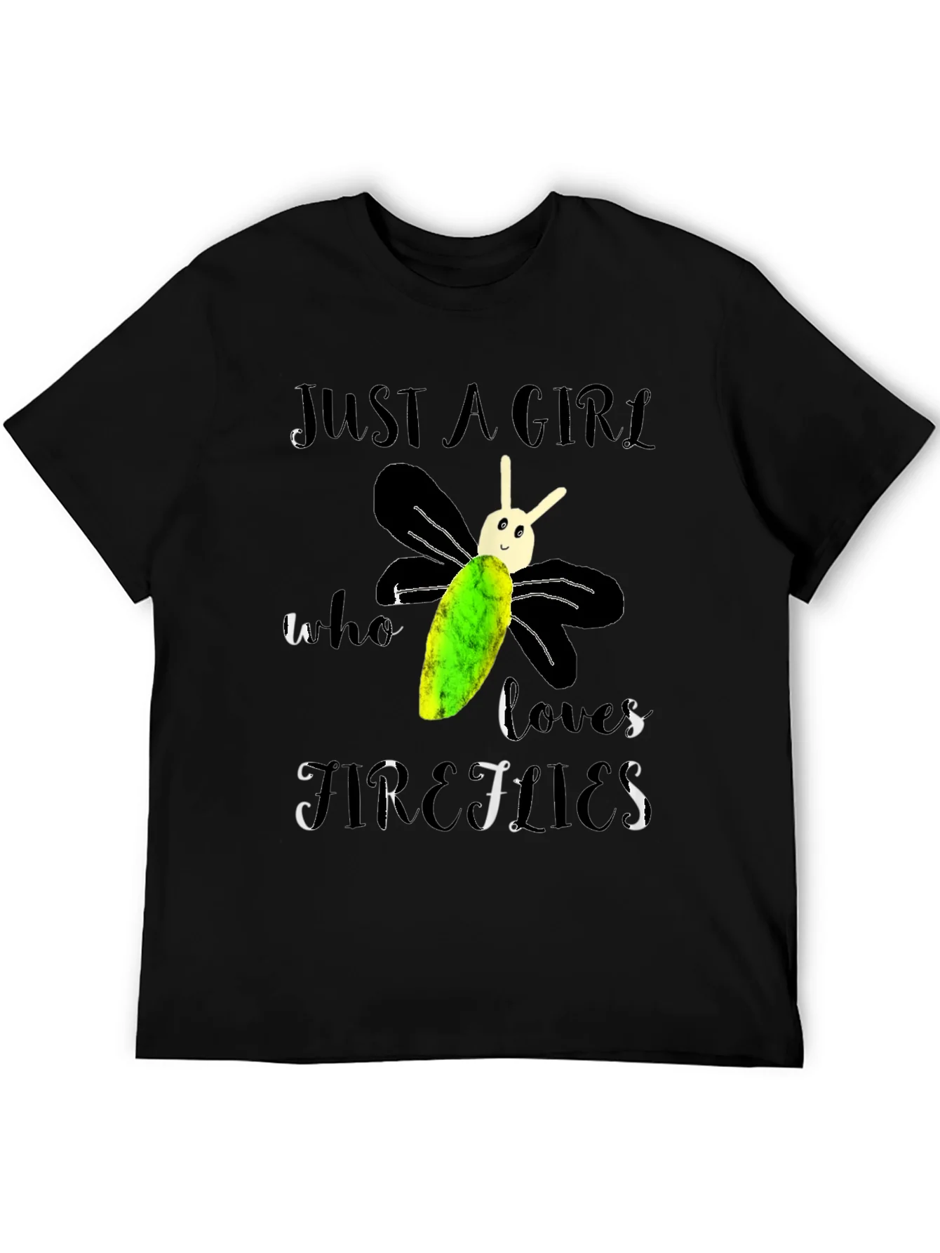 Just A Girl Who Loves Fireflies T-Shirt