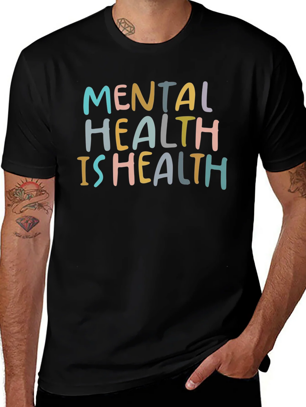 Mental Health is Health Graphic T-Shirt