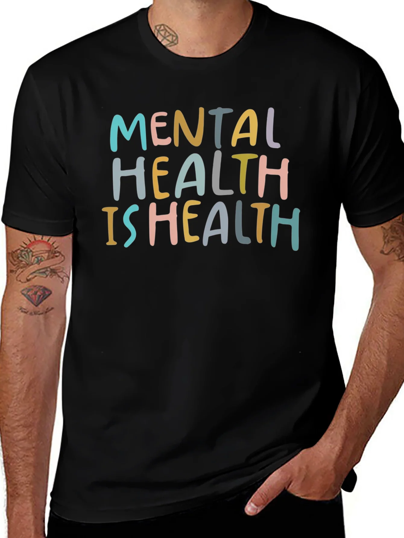 Mental Health is Health Graphic T-Shirt
