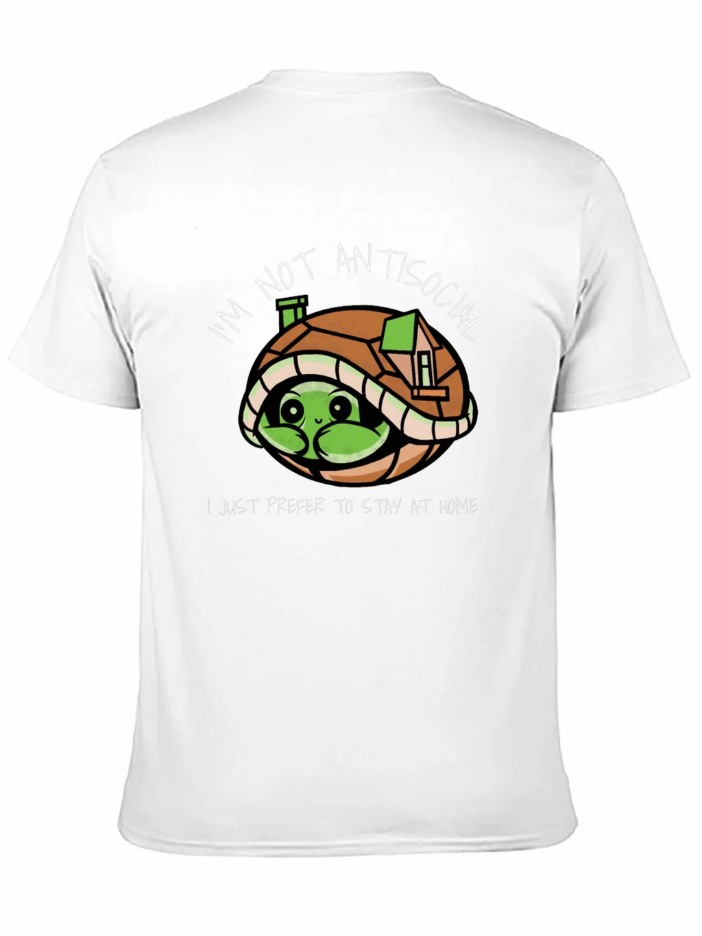 Introvert Turtle T-Shirt: Im Not Antisocial