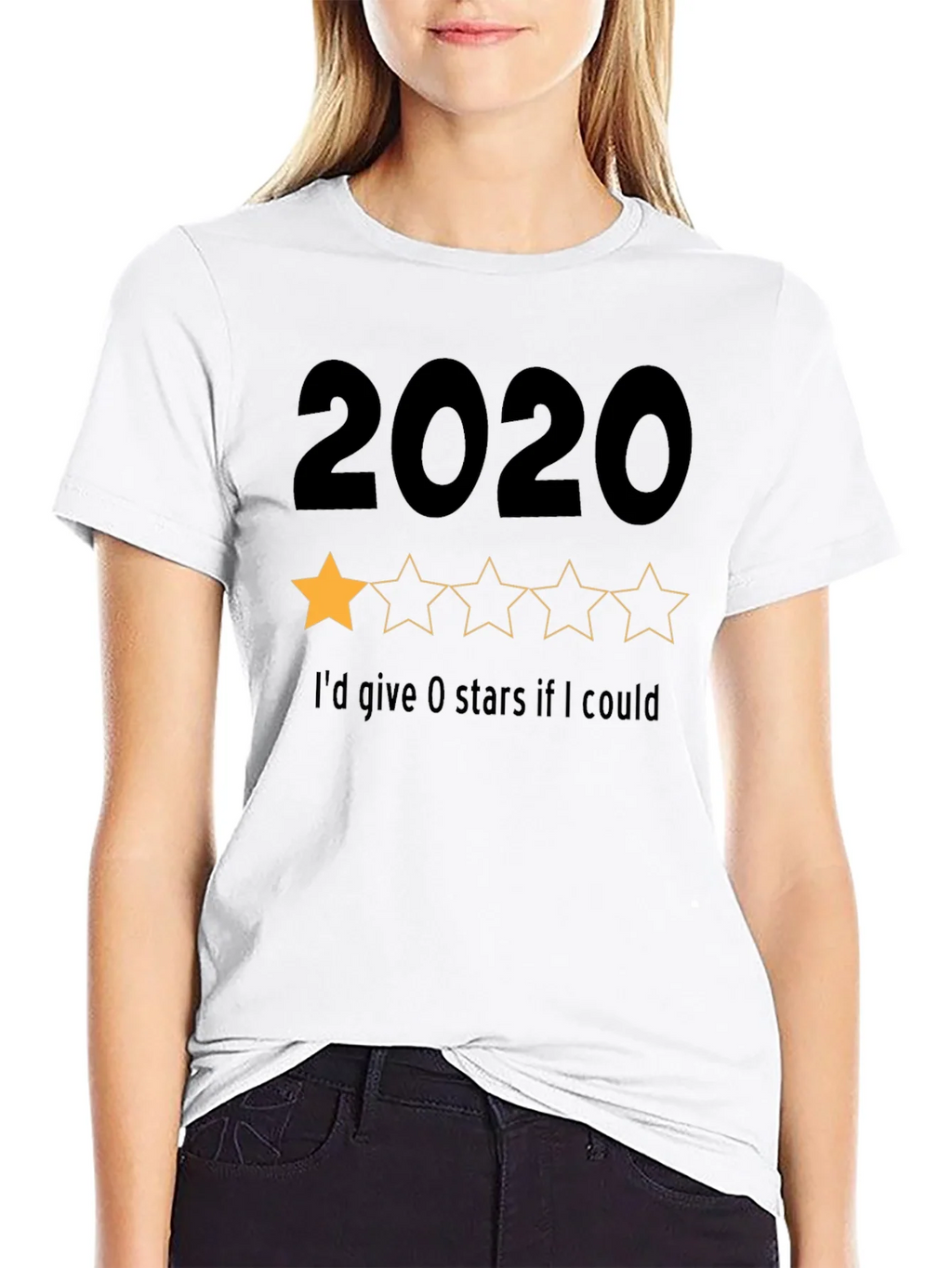 2020 One-Star Rating Graphic T-Shirt