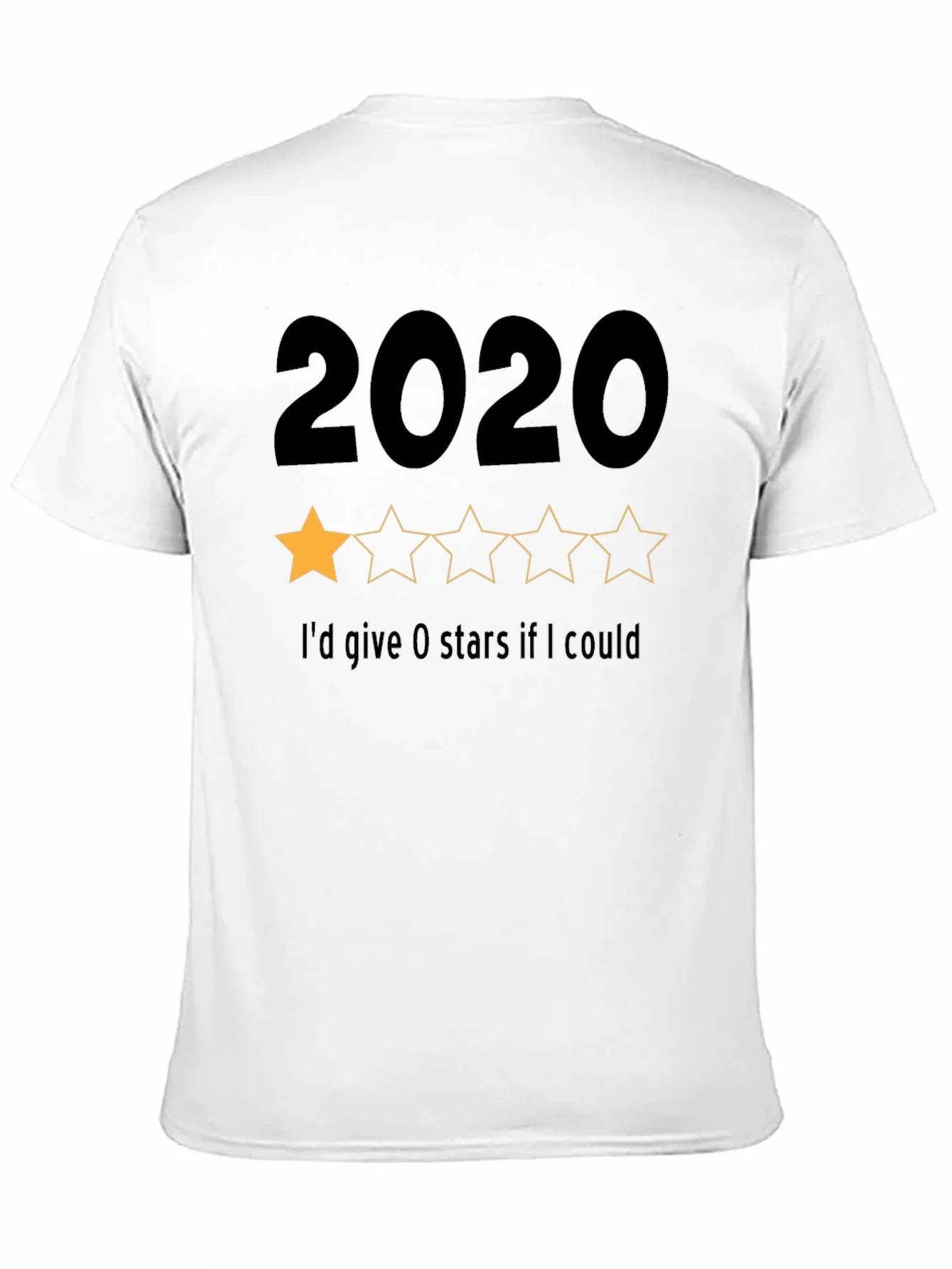 2020 One-Star Rating Graphic T-Shirt