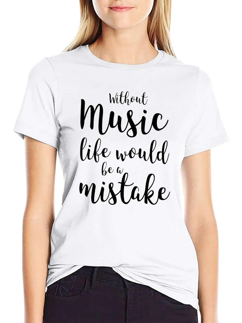 Music Lover T-Shirt - Life Without Music