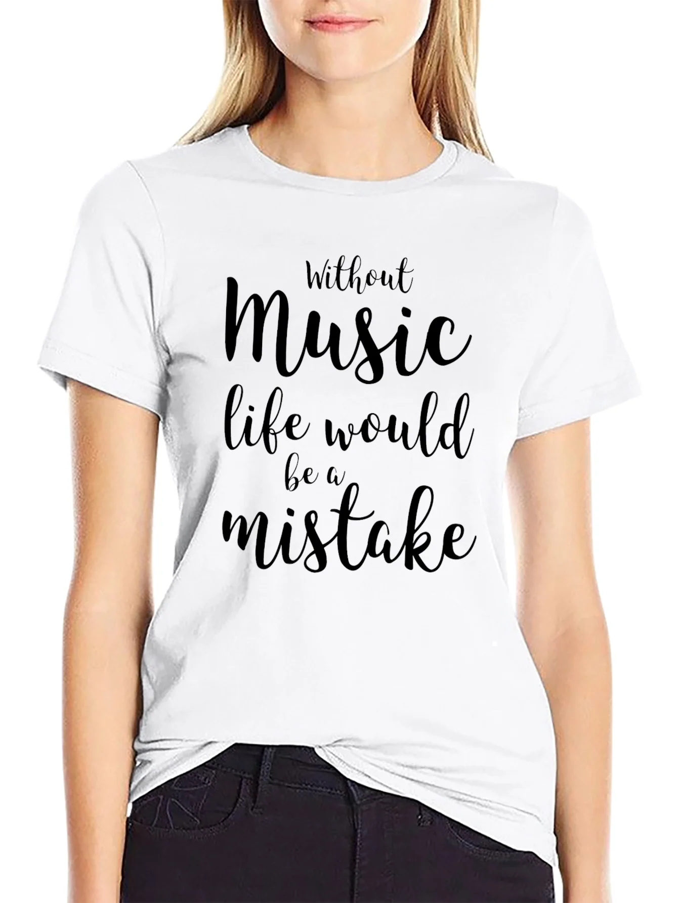 Music Lover T-Shirt - Life Without Music