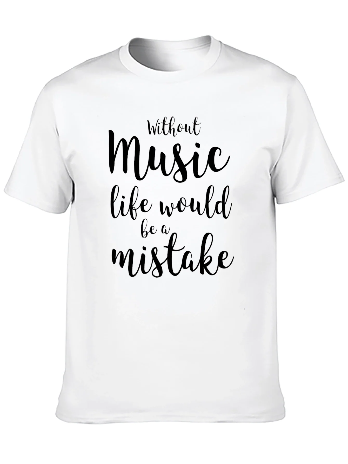 Music Lover T-Shirt - Life Without Music