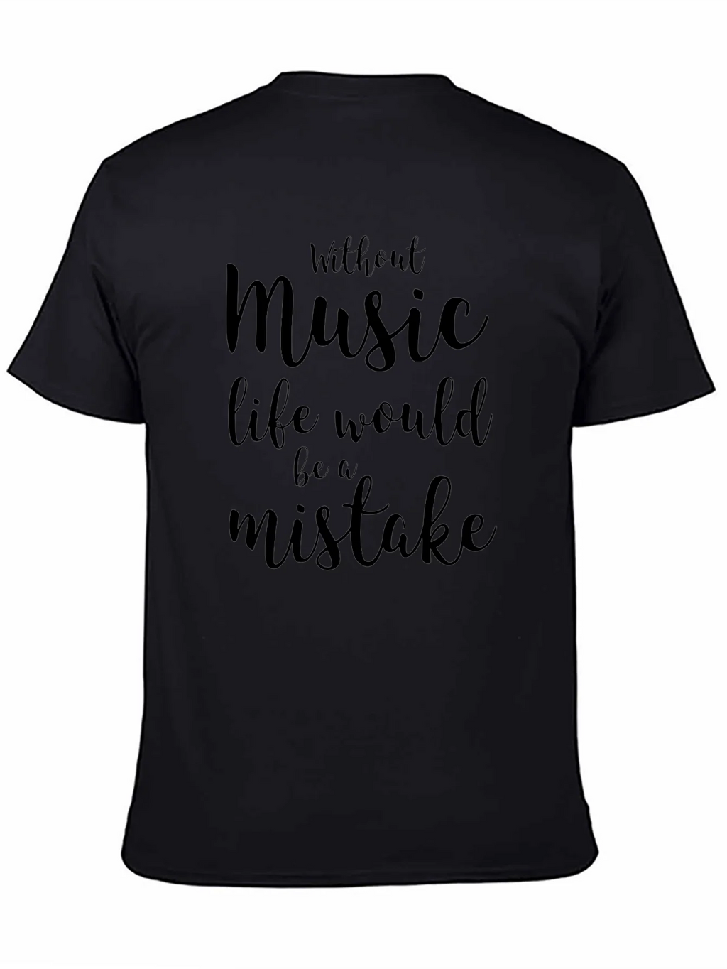 Music Lover T-Shirt - Life Without Music