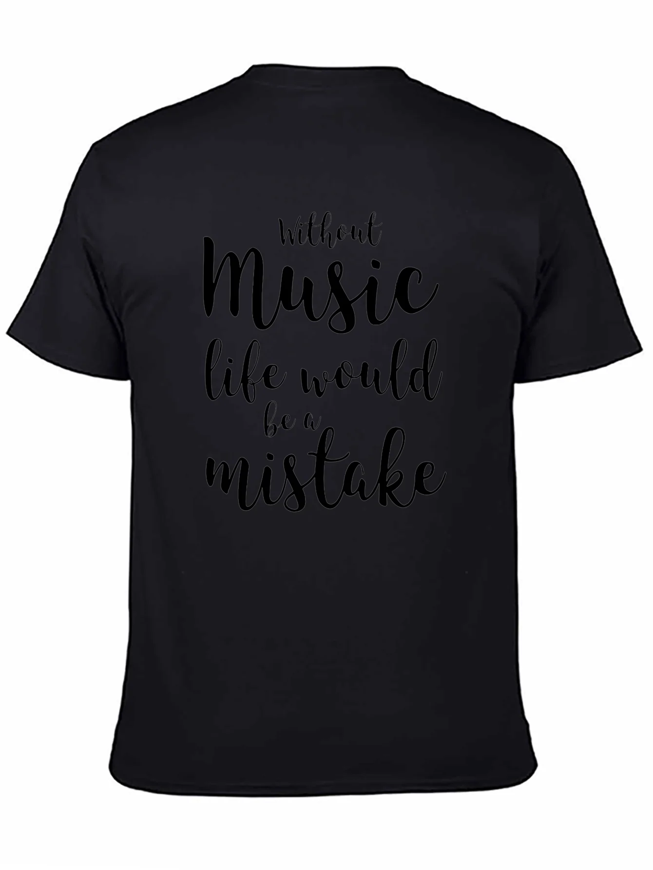 Music Lover T-Shirt - Life Without Music
