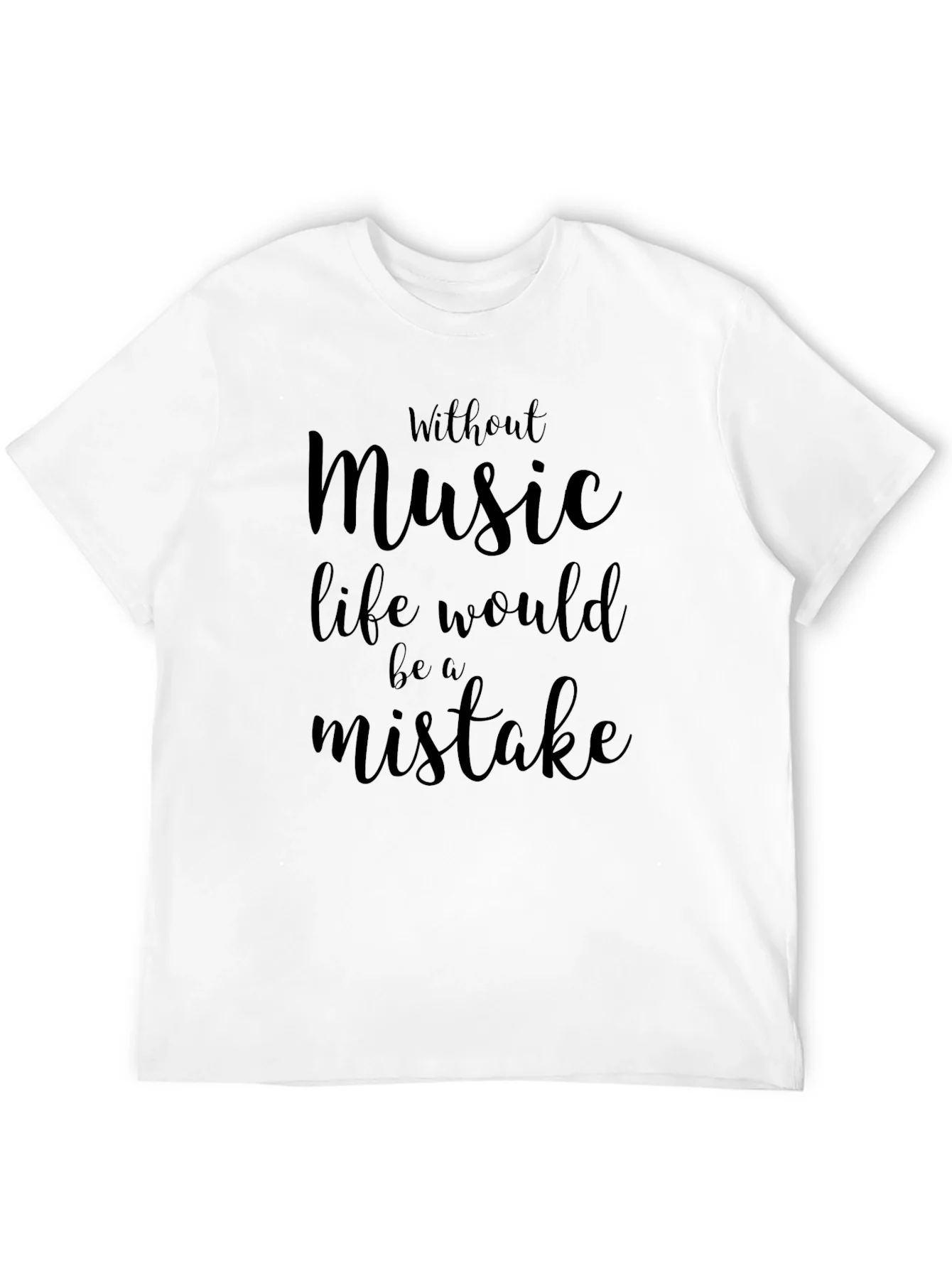Music Lover T-Shirt - Life Without Music