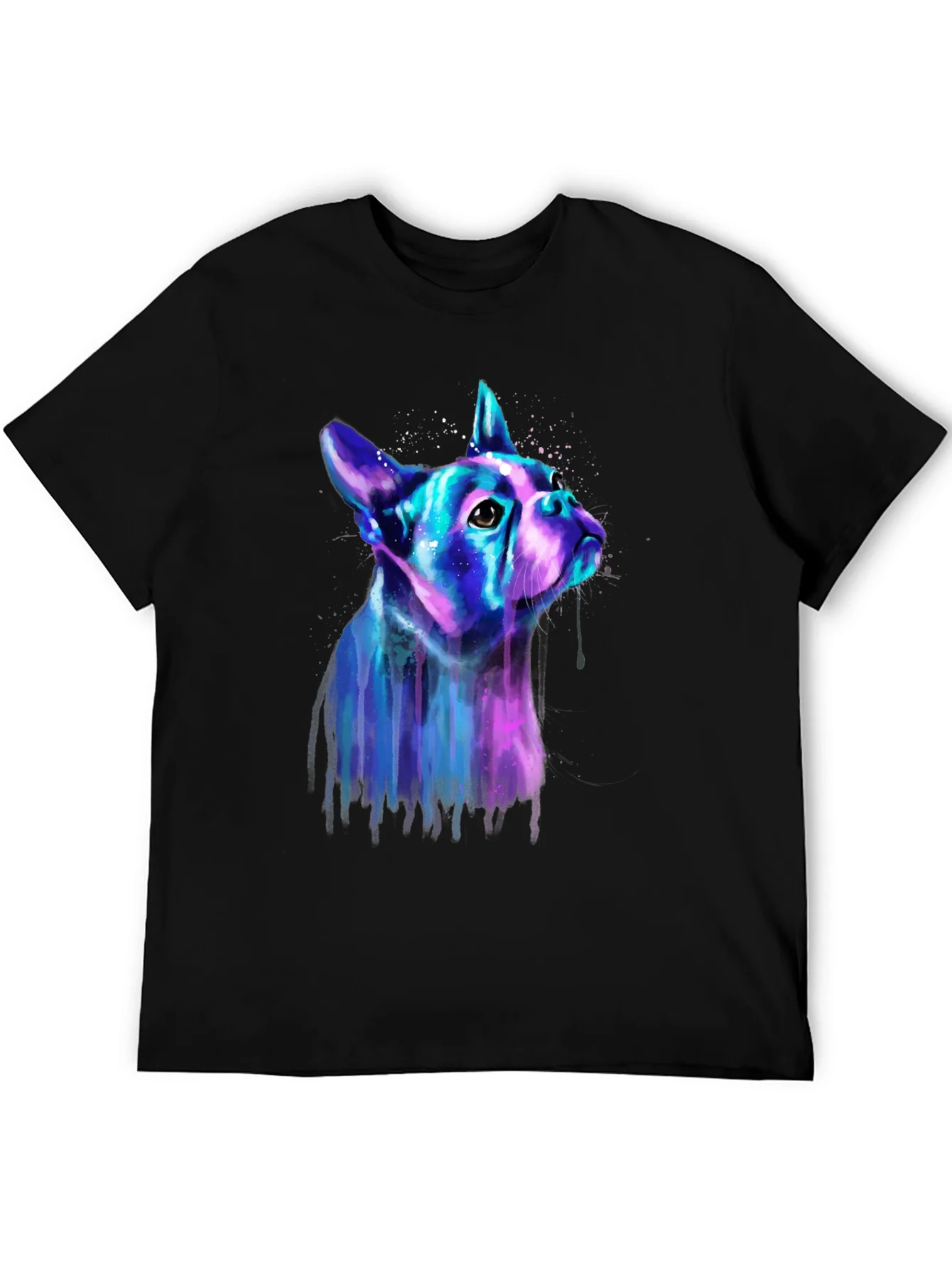 Watercolor French Bulldog Graphic Tee