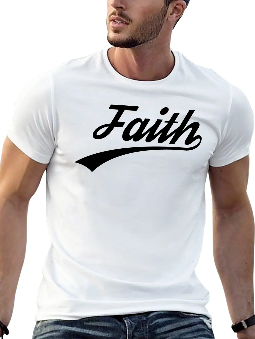 Faith Graphic Tee - Stylish & Comfortable