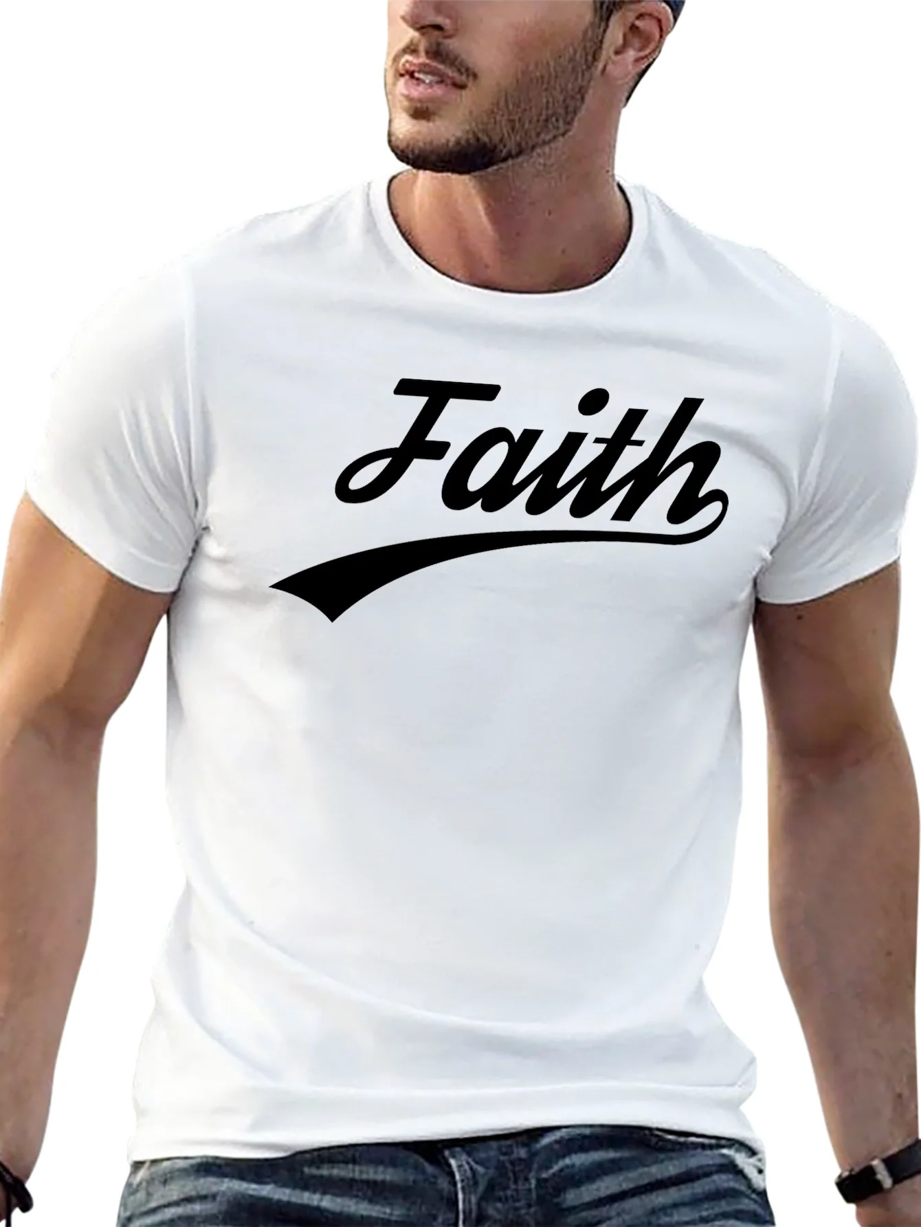 Faith Graphic Tee - Stylish & Comfortable
