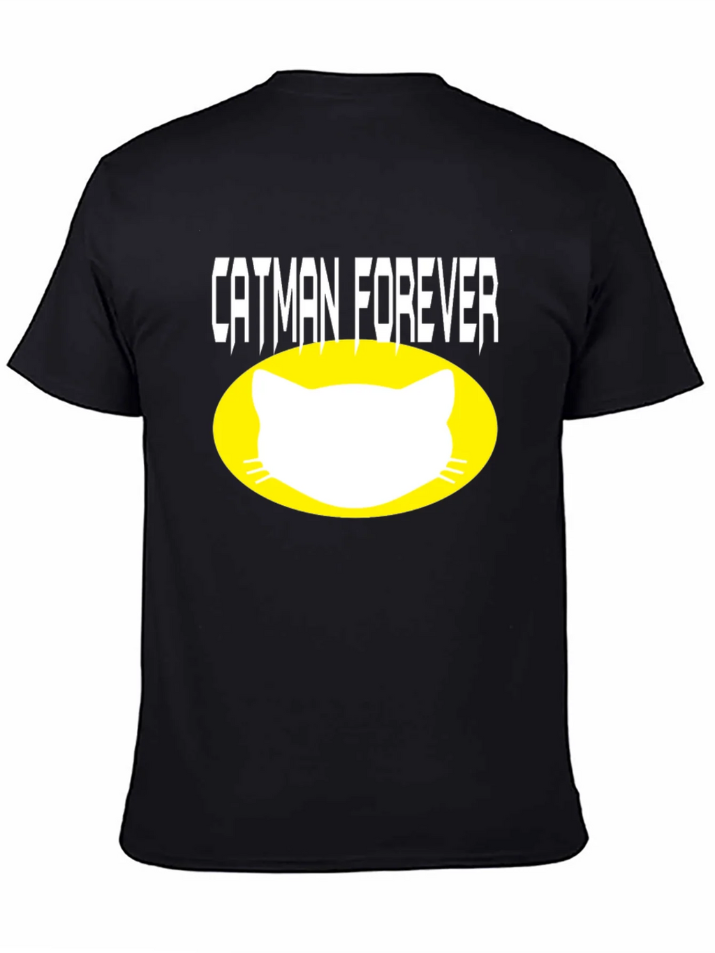 Catman Forever Graphic T-Shirt - Black