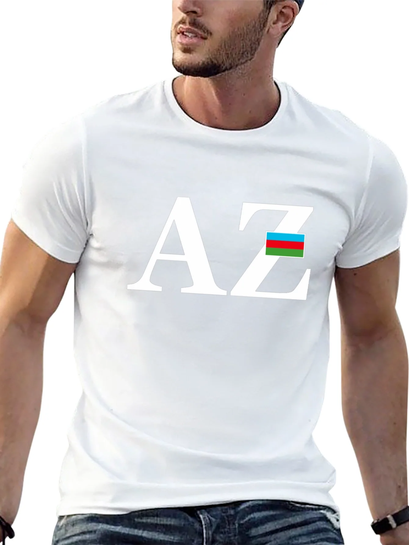 Azerbaijan Pride T-Shirt - AZ Flag Tee