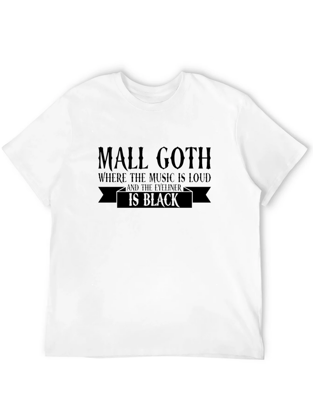 Mall Goth Music T-Shirt - Black
