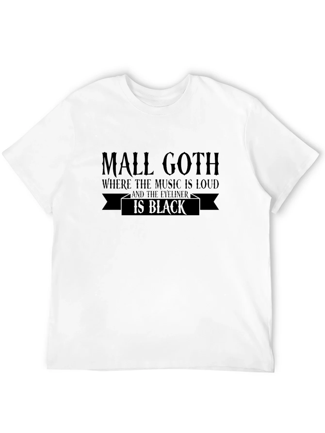 Mall Goth Music T-Shirt - Black